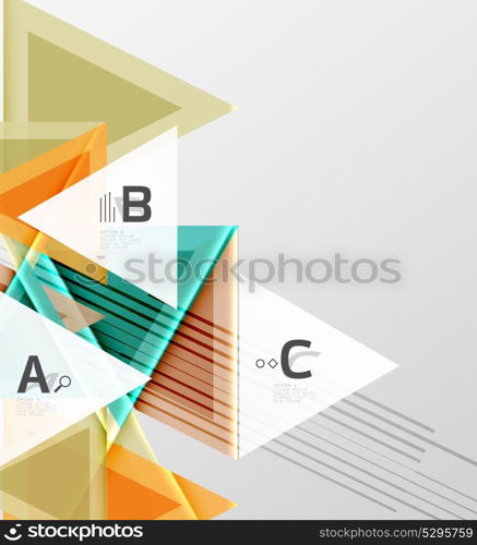 Triangles and geometric shapes abstract background. Triangles and geometric shapes abstract background. Vector illustration for your design