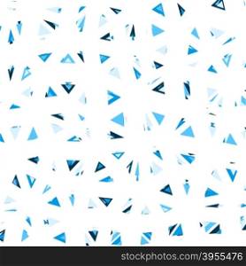 Triangles Glitch Background. Triangular Vector Pattern. Glitch trendy illustration.