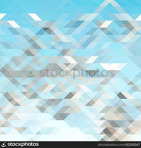 Triangular abstract background. Vector geometric mosaic