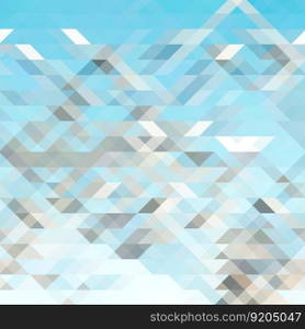 Triangular abstract background. Vector geometric mosaic
