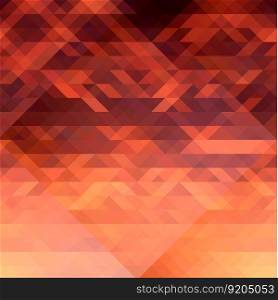 Triangular abstract background. Vector geometric mosaic