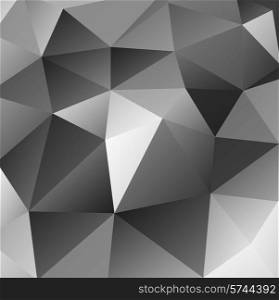 Triangular black background