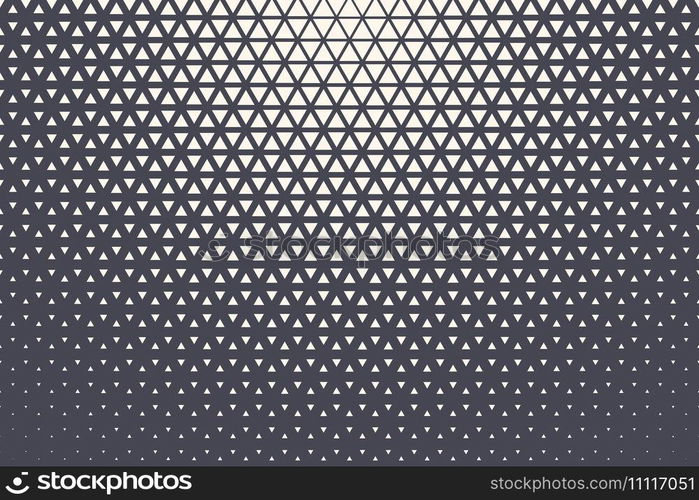 Triangular Halftone Pattern Geometric Texture Technology Abstract Background. Triangle Vector Abstract Technology Background