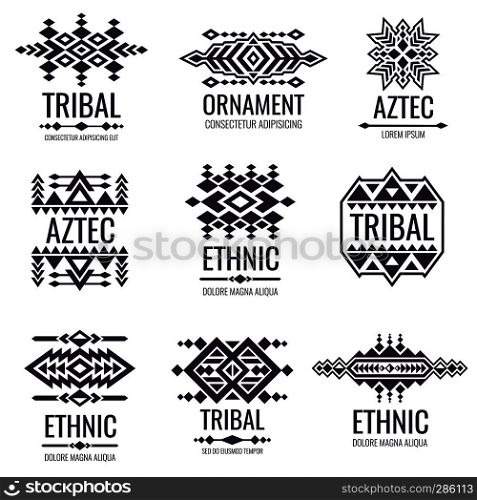 Tribal aztec vector pattern. Indian graphics for tattoo designs. Indian aztec tattoo tribal illustration. Tribal aztec vector pattern. Indian graphics for tattoo designs