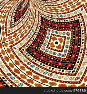 Tribal decorative design, abstract texture