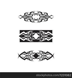 tribal ethnic tattoo icon vector illustration design