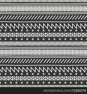 Tribal hand drawn line geometric mexican ethnic seamless pattern. Border. Wrapping paper. Doodles. Vintage tiling. Handmade native vector illustration. Aztec background. Ink graphic texture. Tribal hand drawn line geometric mexican ethnic seamless pattern. Border. Wrapping paper. Scrapbook. Doodles. Vintage tiling. Handmade native vector illustration. Aztec background. Ink graphic texture