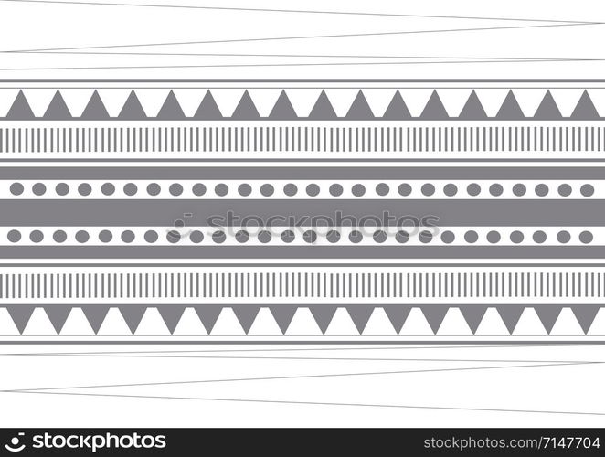 tribal pattern background vector