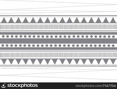 tribal pattern background vector