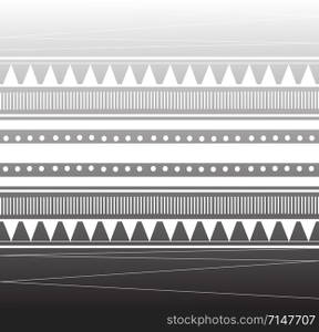 tribal pattern background vector