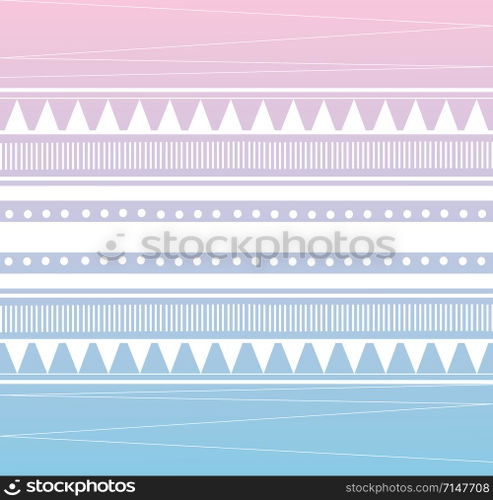tribal pattern background vector