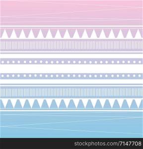 tribal pattern background vector