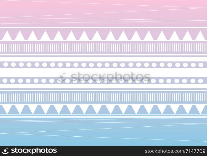 tribal pattern background vector