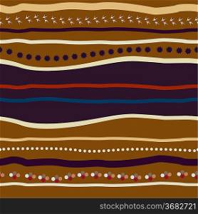 Tribal seamless pattern