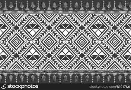 Tribal striped seamless pattern aztec geometric Vector Image