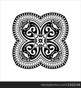 Tribal Tattoo Design Creative Vector Art Illustration