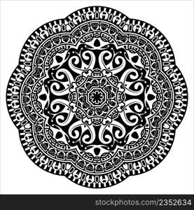 Tribal Tattoo Design Creative Vector Art Illustration