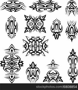 Tribal Tattoo Design Vector Art