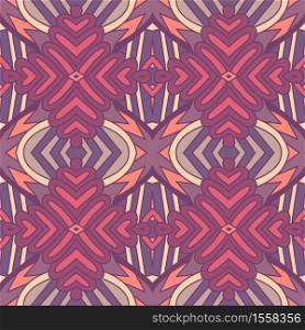 Tribal vintage abstract floral geometric ethnic seamless pattern ornamental. Seamless abstract background tiled vector pattern geometric