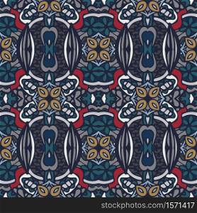 Tribal vintage abstract floral geometric ethnic seamless pattern ornamental. Tribal vintage abstract geometric ethnic seamless pattern ornamental