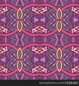 Tribal vintage abstract geometric ethnic seamless pattern ornamental. Bohemian style nomadic african textile design. Abstract festive colorful floral vector ethnic tribal pattern