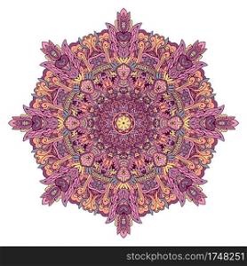 Tribal vintage abstract geometric ethnic seamless pattern ornamental. Vector boho psychdedlic design. mandala vector floral ornament