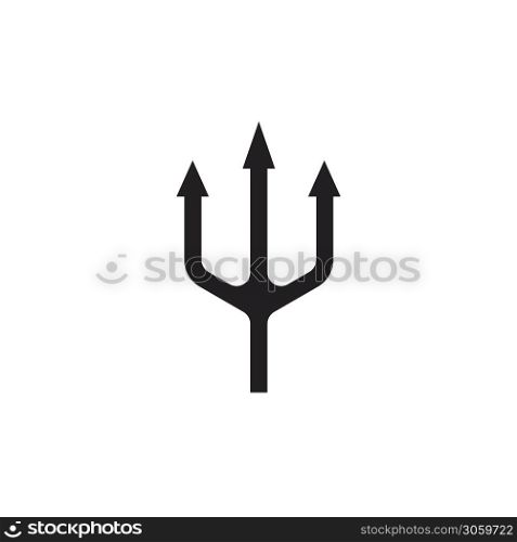 trident logo, creative, abstract, success, illustration, fork, trident, vector, design, weapon, sea, icon, ancient, poseidon, logo, sign, symbol, god, sharp, spear, guard, silhouette, ocean, mythology, water, myth, simple, arrow, social, business, company, identity, network, isolated, concept. trident logo icon template illustrstion design