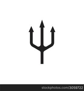 trident logo, creative, abstract, success, illustration, fork, trident, vector, design, weapon, sea, icon, ancient, poseidon, logo, sign, symbol, god, sharp, spear, guard, silhouette, ocean, mythology, water, myth, simple, arrow, social, business, company, identity, network, isolated, concept. trident logo icon template illustrstion design