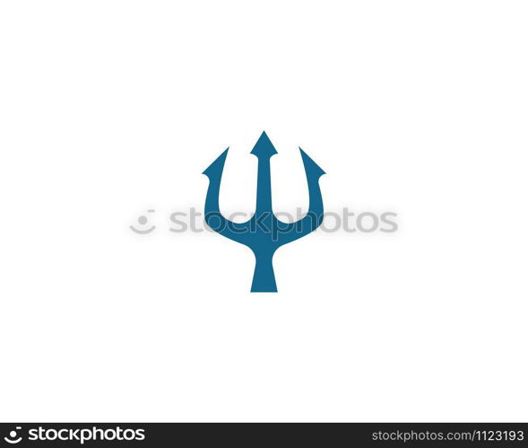 Trident Logo Template vector