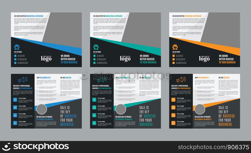 Trifold Brochure Template for any type of business use