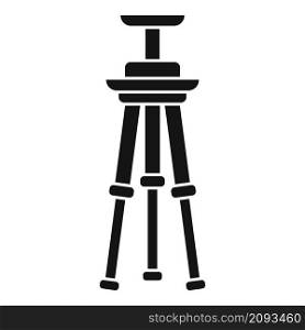 Tripod icon simple vector. Video camera stand. Mobile tripod. Tripod icon simple vector. Video camera stand