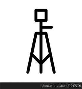 tripod icon vector illustration logo design