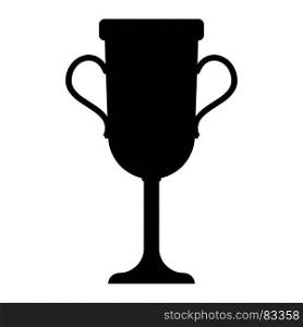 Trophy cup icon .