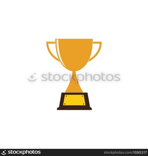 Trophy cup vector icon winner symbol