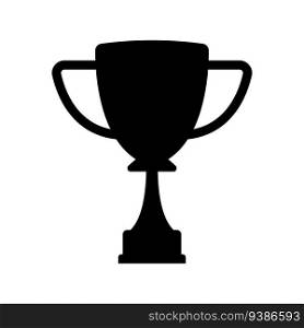 trophy icon, award vector template illustration logo design