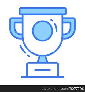 Trophy icon for graphic and web design Royalty Free Vector