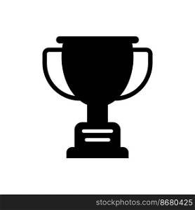 Trophy icon vector design templates isolated on white background