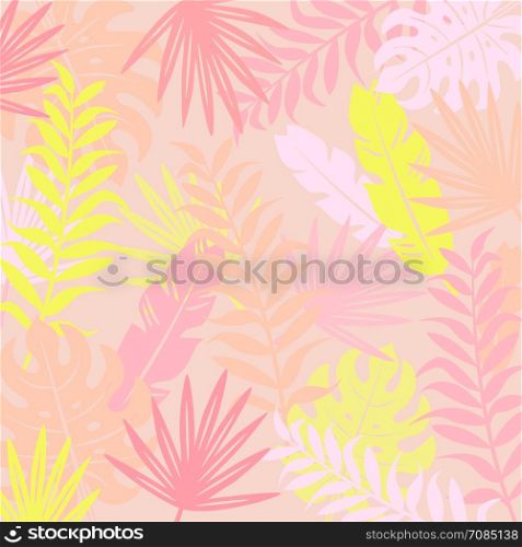 Tropical modern background vector illustration Eps 10.. Tropical modern background.