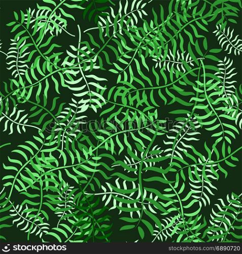 Tropical Palm Leaves Seamless Pattern. Tropical Palm Leaves Seamless Pattern. Jungle Exotic Floral Background