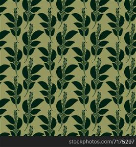 Tropical seamless background. Pattern print for textile design. Floral seamless pattern in green colors. Tropical seamless background. Pattern print for textile design. Floral seamless pattern in green colors.