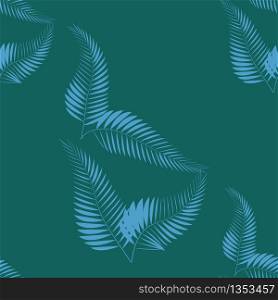Tropical seamless pattern with palm leaves. Design. Tropical seamless pattern with palm leaves. Design element