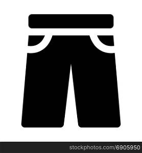 trouser, icon on isolated background
