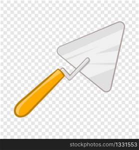 Trowel icon in cartoon style isolated on background for any web design . Trowel icon, cartoon style