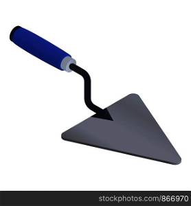 Trowel icon. Isometric of trowel vector icon for web design isolated on white background. Trowel icon, isometric style