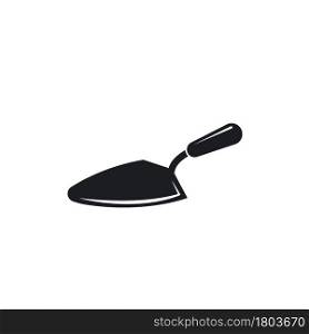 trowel tool icon vector of architecture builder design template web