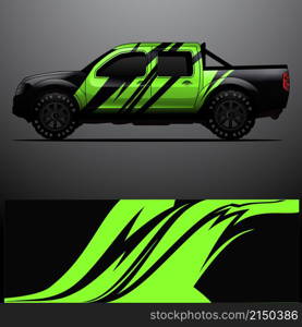 truck decal graphic wrap vector, abstract background