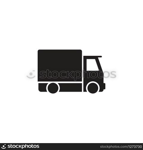 truck icon and symbol template vector