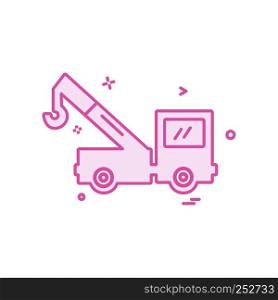 Truck icon design vector
