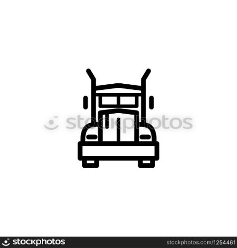 Truck icon design vector template