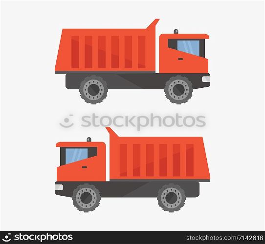 truck icon set